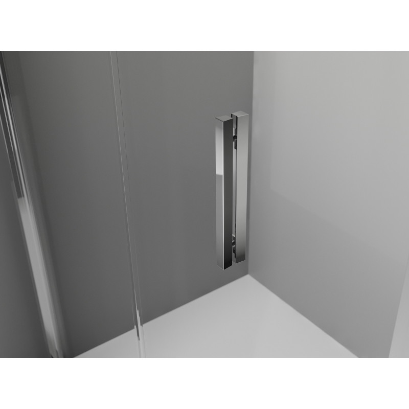 Mexen Exo-F folding shower cabin 80 x 85 cm, transparent, chrome - 816-080-085-01-00