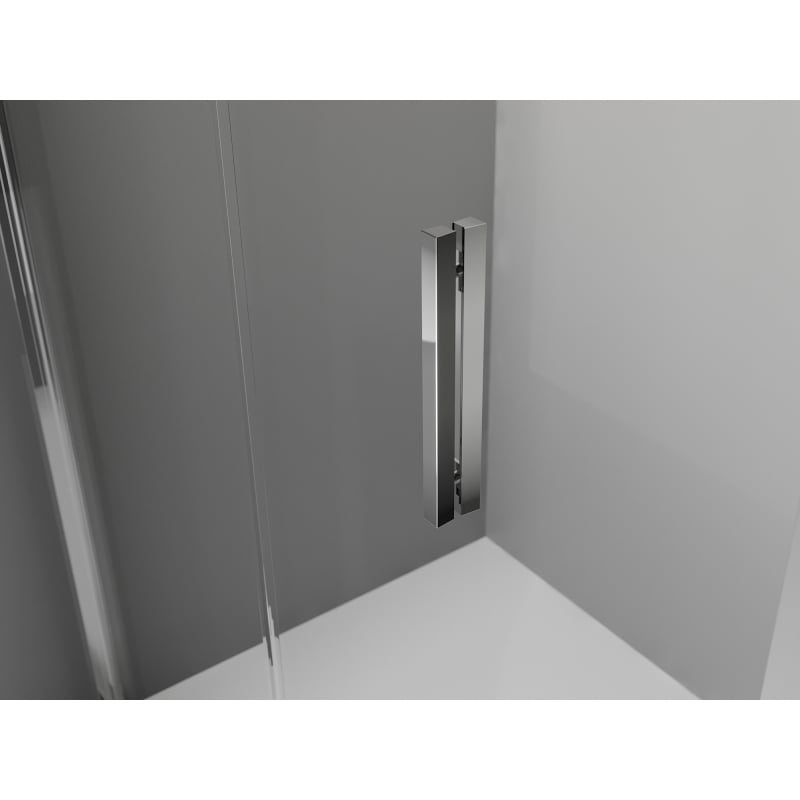 Mexen Exo folding shower cabin 100 x 90 cm, transparent, chrome - 816-100-090-01-00
