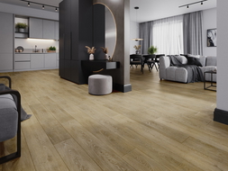 Mexen Alabama Vinyl Panels 1227 x 187 mm LVT Dryback 2.5 mm, PVC Backing, 4 V-Groove, Oak - F1319-1227-187-255-4V1-01