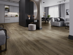 Mexen Perry vinyl panels 1227 x 187 mm LVT Dryback 2.5 mm, PVC base, 4 V-Groove, Oak - F1321-1227-187-255-4V1-01
