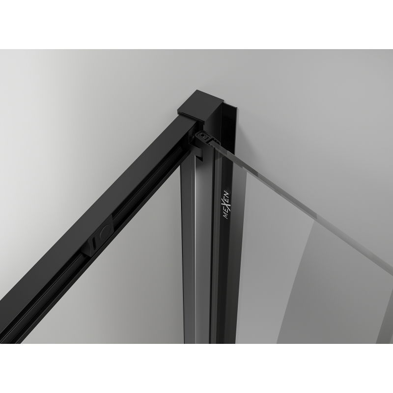 Mexen Exo folding shower cabin 80 x 95 cm, transparent, black - 816-080-095-70-00