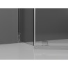 Mexen Exo-R pentagonal hinged shower enclosure 80 x 80 cm, transparent, chrome - 812-080-080-01-00