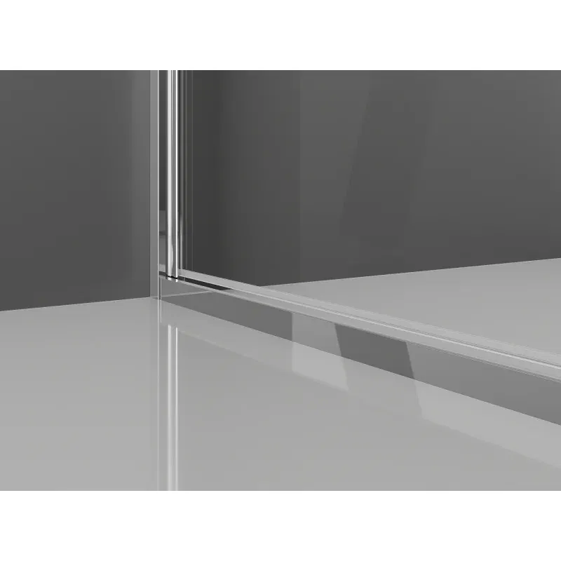 Mexen Exo Shower Cabin Pivot Door 70 x 75 cm, Transparent, Chrome - 814-070-075-01-00