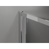 Mexen Exo 90 cm folding shower door, transparent, chrome - 816-090-000-01-00