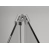 Mexen Exo 90 cm folding shower door, transparent, chrome - 816-090-000-01-00