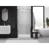 Mexen Exo-B Duo double hinged shower door 70 cm, transparent, chrome - 814-070-000-01-00