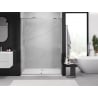 Mexen Exo 155 cm Hinged Shower Door, Transparent, Chrome - 819-155-000-01-00