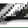 Mexen Exo Shower Doors Hinged 110 cm, Transparent, Black - 819-110-000-70-00