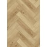 Mexen Anniston vinyl panels herringbone 570 x 95 mm LVT Dryback 2.5 mm, PVC underlayment, 4 V-Groove, Oak