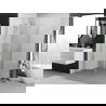 Mexen Exo shower enclosure hinged 70 x 70 cm, transparent, chrome - 817-070-070-01-00