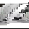 Mexen Exo shower enclosure hinged 70 x 70 cm, transparent, chrome - 817-070-070-01-00