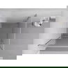 Mexen Exo shower enclosure hinged 70 x 70 cm, transparent, chrome - 817-070-070-01-00