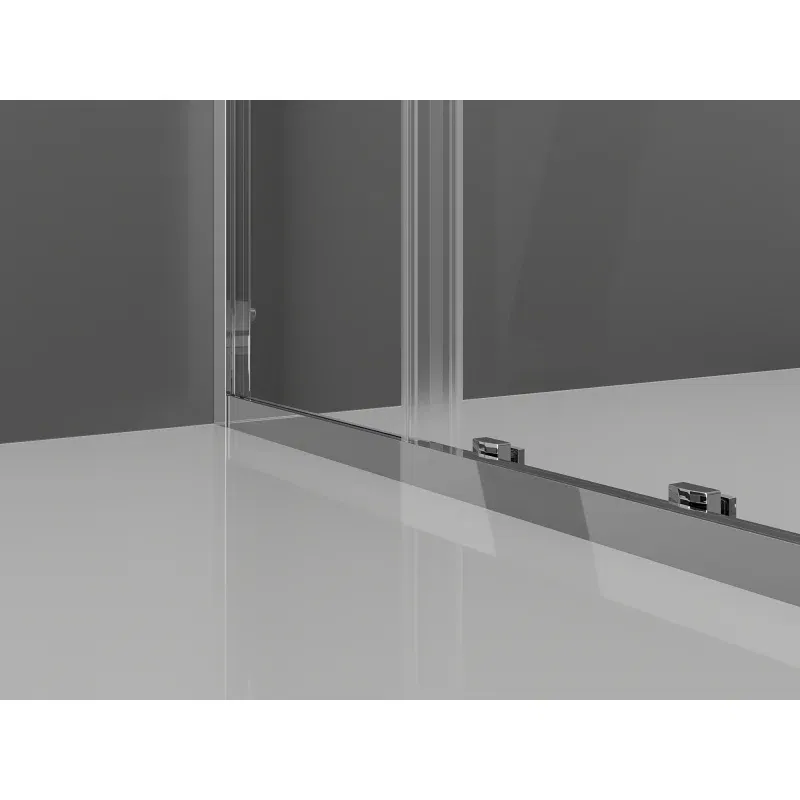 Mexen Exo Sliding Shower Door 110 cm, Transparent, Chrome - 8151-110-000-01-00