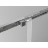 Mexen Exo-S sliding shower door 110 cm, transparent, chrome - 8151-110-000-01-00