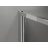 Mexen Exo-B pivot shower cabin 95 x 75 cm, transparent, chrome - 817-095-075-01-00