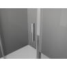 Mexen Exo-B pivot shower cabin 95 x 75 cm, transparent, chrome - 817-095-075-01-00
