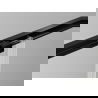 Mexen Exo sliding shower door 115 cm, transparent, black - 8151-115-000-70-00