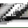 Mexen Exo sliding shower doors 130 cm, transparent, black - 8151-130-000-70-00