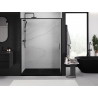 Mexen Exo-S sliding shower door 150 cm, transparent, black - 8151-150-000-70-00