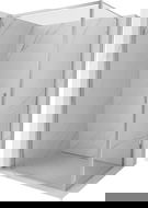 Mexen Exo pivot shower enclosure 75 x 100 cm, transparent, chrome - 817-075-100-01-00