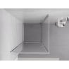 Mexen Exo Pivot Shower Enclosure 75 x 75 cm, Transparent, Chrome - 817-075-075-01-00