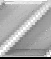 Mexen Exo 130 cm Double Sliding Shower Door, Transparent, Chrome - 8152-130-000-01-00