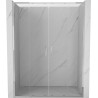 Mexen Exo-S Duo double sliding shower door 160 cm, transparent, chrome - 8152-160-000-01-00