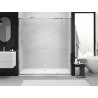 Mexen Exo-S Duo double sliding shower doors 200 cm, transparent, chrome - 8152-200-000-01-00