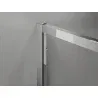 Mexen Exo Double Sliding Shower Doors 200 cm, Transparent, Chrome - 8152-200-000-01-00