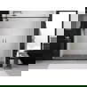 Mexen Exo double sliding shower door 170 cm, transparent, black - 8152-170-000-70-00