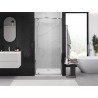 Mexen Exo-BR 80 cm Swing Shower Door, Transparent, Chrome - 8181-080-000-01-00