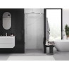Mexen Exo-BR swing shower door 85 cm, transparent, chrome - 8181-085-000-01-00