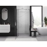 Mexen Exo-BR swing shower door 85 cm, transparent, chrome - 8181-085-000-01-00