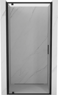 Mexen Exo-BR hinged shower door 85 cm, transparent, black - 8181-085-000-70-00
