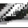 Mexen Exo shower doors hinged 85 cm, transparent, black - 8181-085-000-70-00