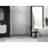 Mexen Exo-S Duo double sliding shower door 160 cm, transparent, chrome - 8152-160-000-01-00