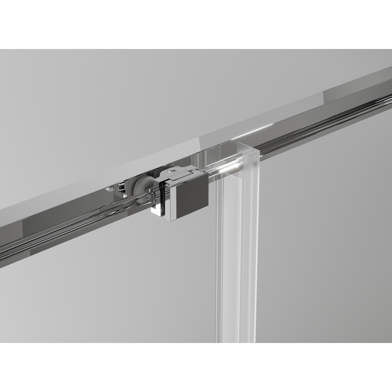 Mexen Exo-S sliding shower cabin 130 x 85 cm, transparent, chrome - 8151-130-085-01-00
