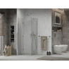 Mexen Lima foldable shower cabin 100 x 100 cm, transparent, chrome - 856-100-100-01-00
