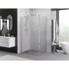 Mexen Exo-S sliding shower cabin 105 x 95 cm, transparent, chrome - 8151-105-095-01-00