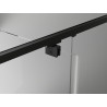 Mexen Exo-R pivot shower enclosure 150 x 90 cm, transparent, black - 819-150-090-70-00