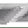 Mexen Exo shower cabin hinged 70 x 90 cm, transparent, chrome - 814-070-090-01-00