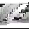 Mexen Exo square shower enclosure 70 x 70 cm, transparent, chrome - 8110-070-070-01-00