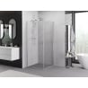 Mexen Exo Square Shower Enclosure 90 x 90 cm, Transparent, Chrome - 8110-090-090-01-00