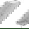 Mexen Exo square sliding shower cabin 70 x 70 cm, transparent, chrome - 8111-070-070-01-00