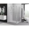 Mexen Exo-S sliding shower cabin 95 x 70 cm, transparent, chrome - 8151-095-070-01-00