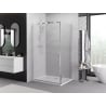 Mexen Exo-S sliding shower enclosure 105 x 85 cm, transparent, chrome - 8151-105-085-01-00