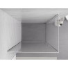 Mexen Exo-BR pivot shower enclosure 70 x 80 cm, transparent, chrome - 8181-070-080-01-00