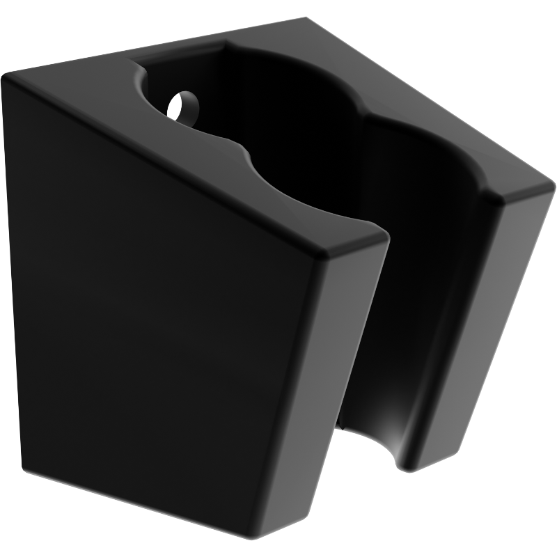 Mexen shower holder, black - 79353-70