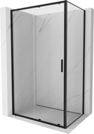 Mexen Exo-S 90 x 70 cm Sliding Shower Cabin, Transparent, Black - 8151-090-070-70-00