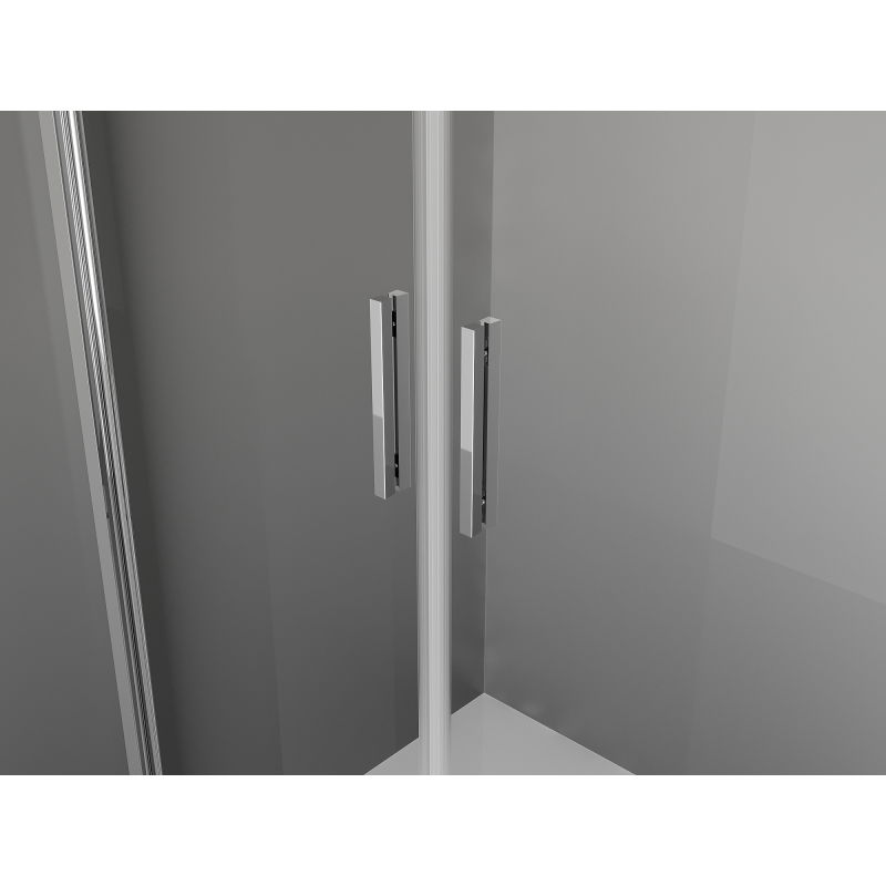 Mexen Exo Swing Shower Enclosure 70 x 95 cm, Transparent, Chrome - 814-070-095-01-00